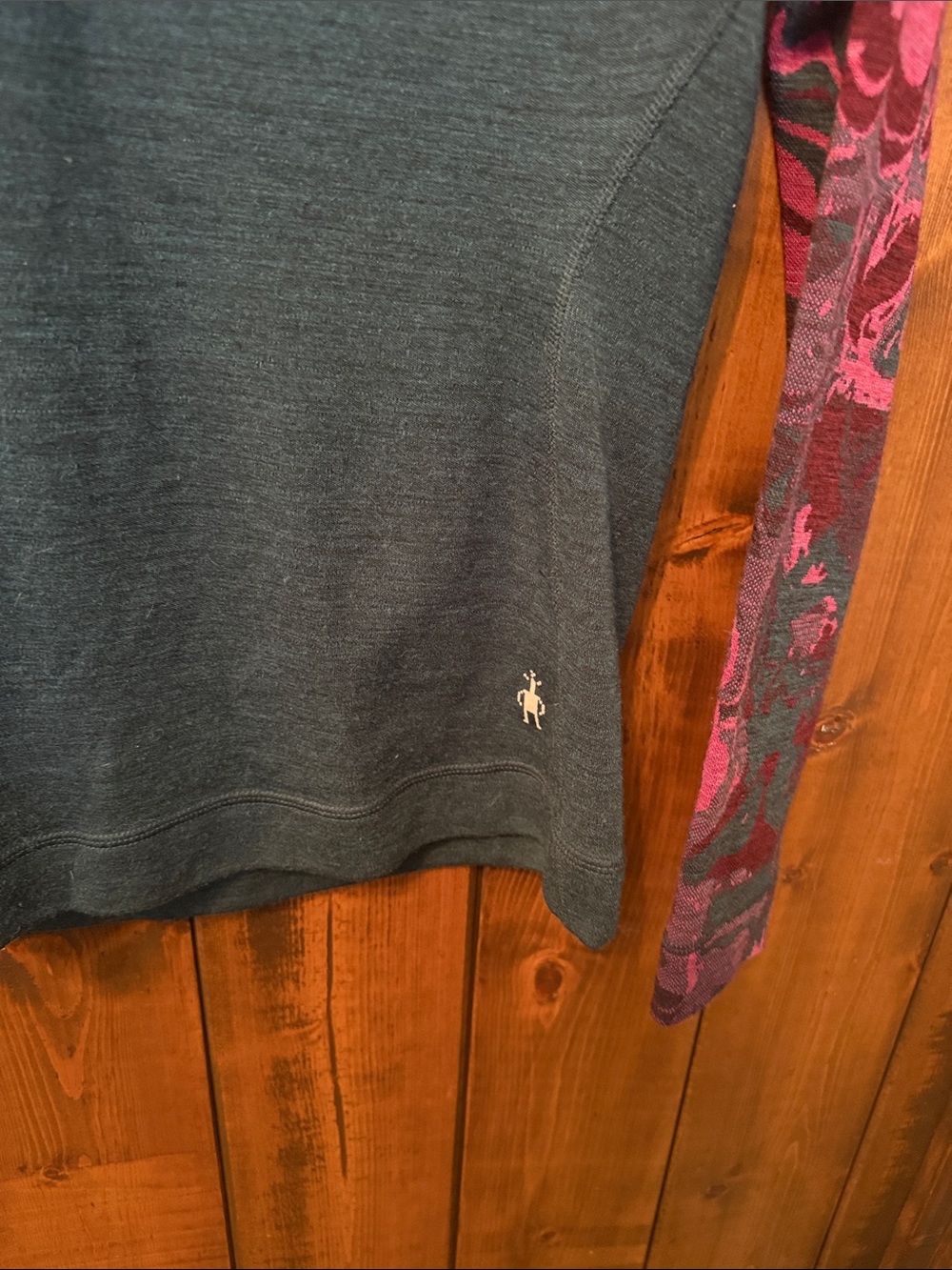 Smartwool Women's Merino 250 Base layer Pattern 1/4 Zip, Size M - Picture 2 of 10